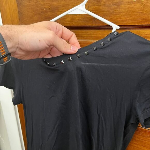 Valentino Garavani Black ROCKSTUD  Women's Top XS - Picture 4 of 10